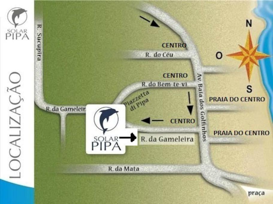 Solar De Pipa - Pipa Vip Flats Apartment Praia de Pipa Bagian luar foto